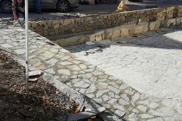 Building a retaining wall, ramp and steps in Albena area