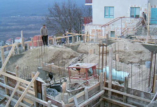 Building a house in Balchik