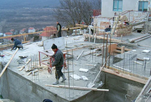 Building a house in Balchik