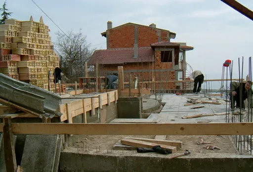 Building a house in Balchik