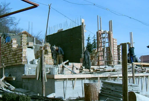 Building a house in Balchik