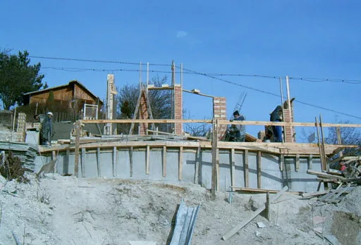 Building a house in Balchik