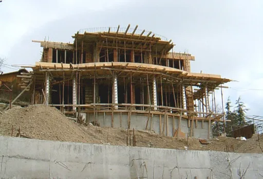 Building a house in Balchik