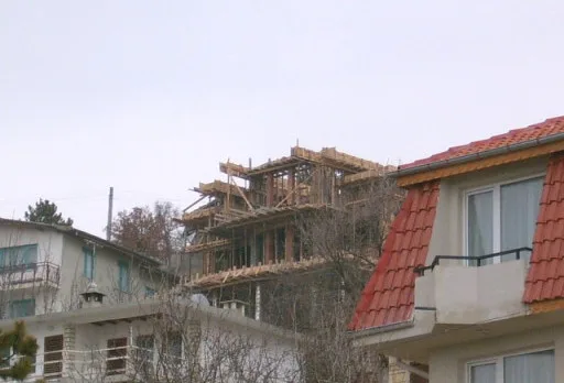 Building a house in Balchik