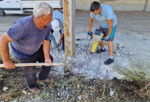 Строителство на складове за зърно в Генерал Тошево