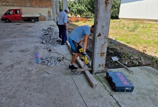 Строителство на складове за зърно в Генерал Тошево