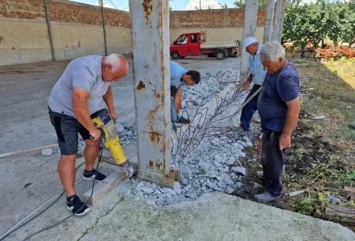 Строителство на складове за зърно в Генерал Тошево