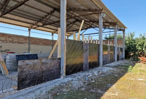 Строителство на складове за зърно в Генерал Тошево