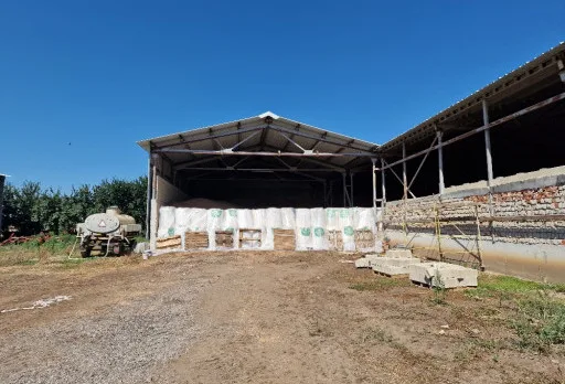 Строителство на складове за зърно в Генерал Тошево