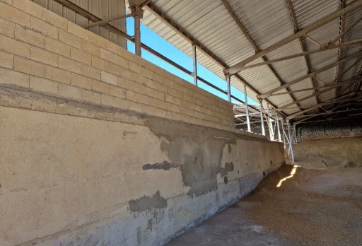 Строителство на складове за зърно в Генерал Тошево