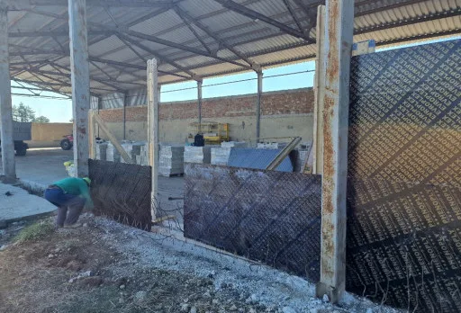 Строителство на складове за зърно в Генерал Тошево