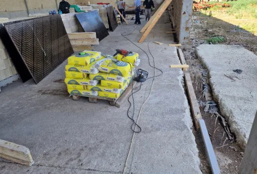 Строителство на складове за зърно в Генерал Тошево