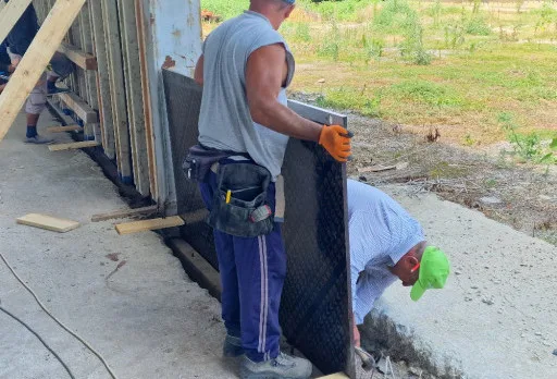 Строителство на складове за зърно в Генерал Тошево