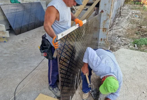 Строителство на складове за зърно в Генерал Тошево