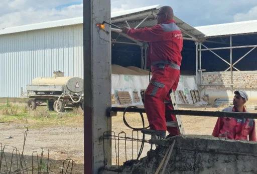 Строителство на складове за зърно в Генерал Тошево