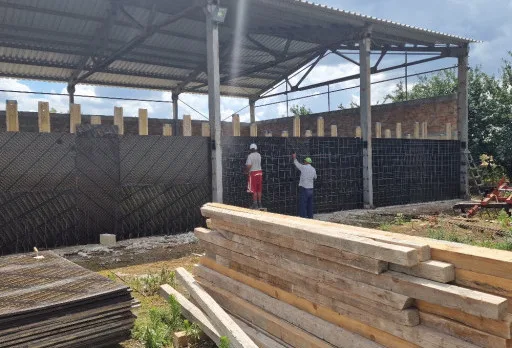 Строителство на складове за зърно в Генерал Тошево