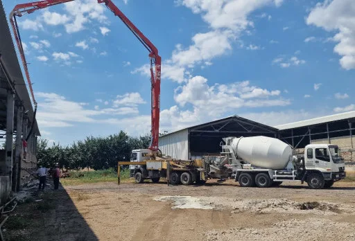 Строителство на складове за зърно в Генерал Тошево