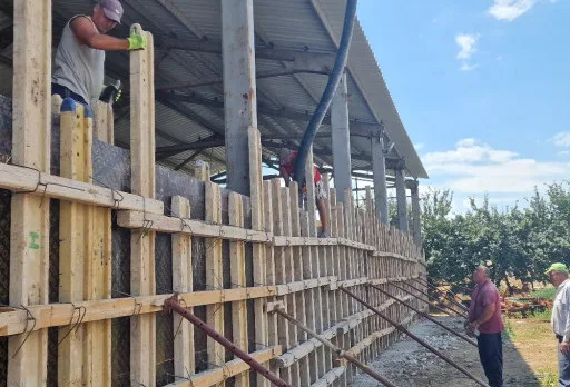 Строителство на складове за зърно в Генерал Тошево