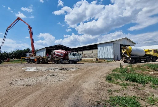 Строителство на складове за зърно в Генерал Тошево