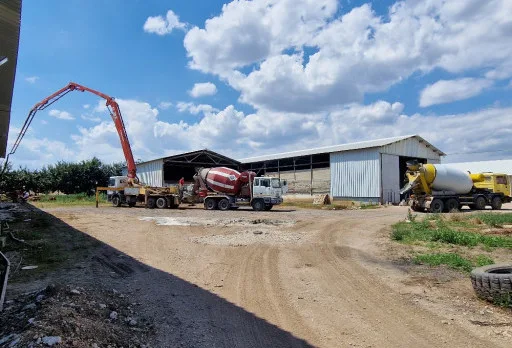 Строителство на складове за зърно в Генерал Тошево