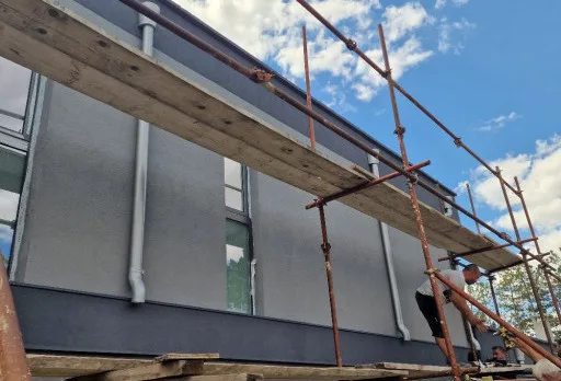 Модерна вила с плосък покрив в Балчик