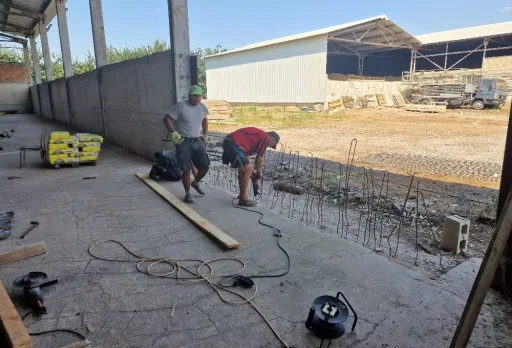 Строителство на складове за зърно в Генерал Тошево