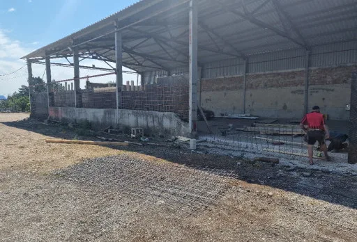 Строителство на складове за зърно в Генерал Тошево