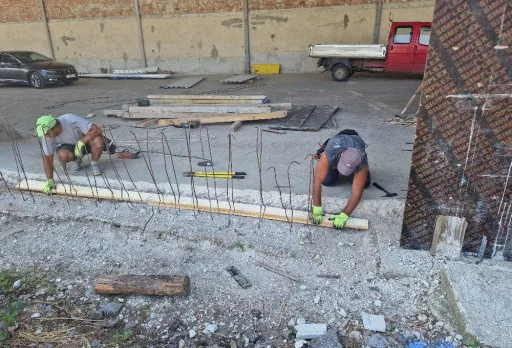 Строителство на складове за зърно в Генерал Тошево