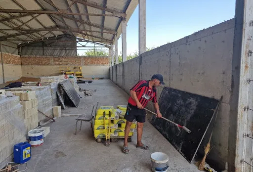 Строителство на складове за зърно в Генерал Тошево
