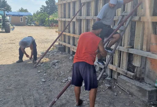 Строителство на складове за зърно в Генерал Тошево