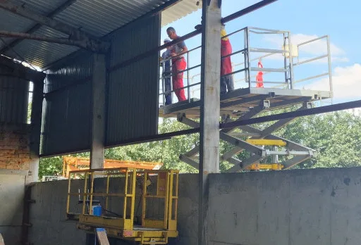 Строителство на складове за зърно в Генерал Тошево