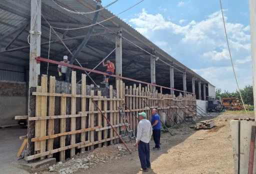 Строителство на складове за зърно в Генерал Тошево