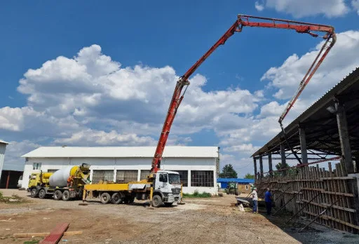 Строителство на складове за зърно в Генерал Тошево