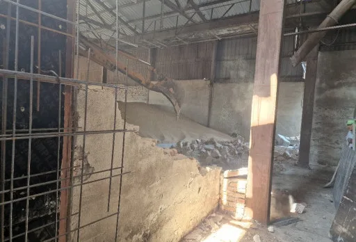 Строителство на складове за зърно в Кардам