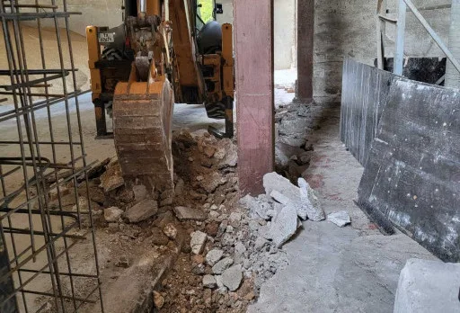 Строителство на складове за зърно в Кардам