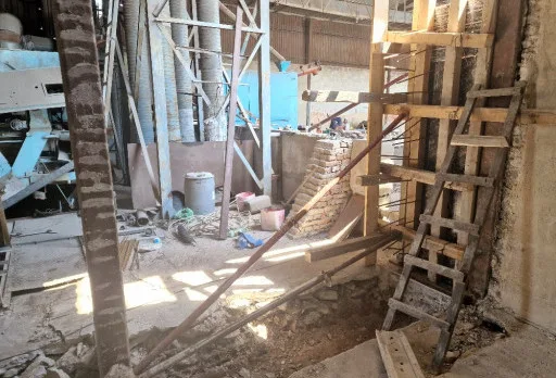 Строителство на складове за зърно в Кардам