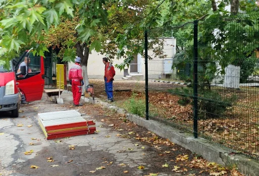Строителство на бетонова ограда на детска градина в гр. Добрич