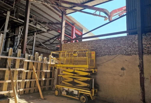 Строителство на складове за зърно в Кардам