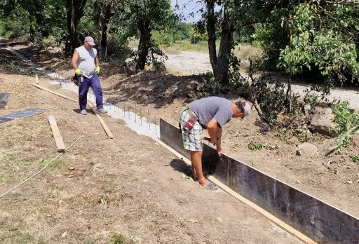 Строителство на бетонова ограда на детска градина в гр. Добрич