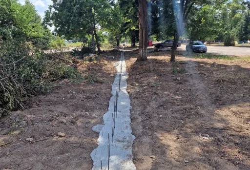 Строителство на бетонова ограда на детска градина в гр. Добрич