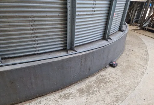 Ремонт и хидроизолация на силози на мелница в Генерал Тошево