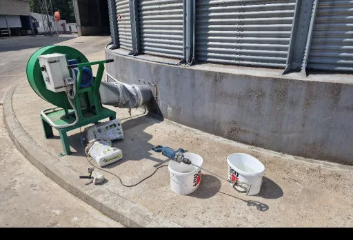 Ремонт и хидроизолация на силози на мелница в Генерал Тошево