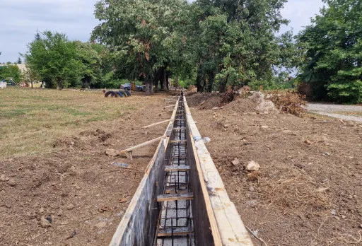 Строителство на бетонова ограда на детска градина в гр. Добрич