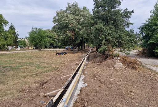 Строителство на бетонова ограда на детска градина в гр. Добрич