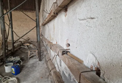 Строителство на складове за зърно в Кардам