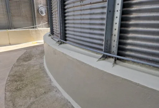 Ремонт и хидроизолация на силози на мелница в Генерал Тошево