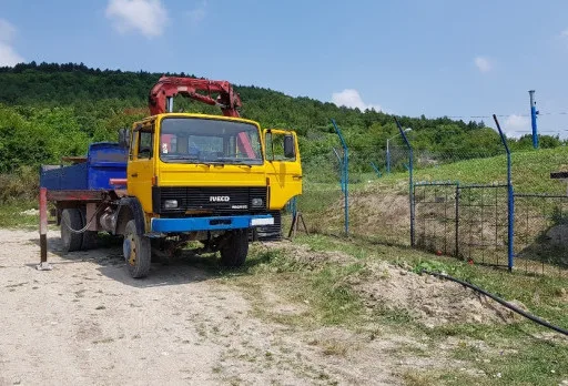 Изграждане на трасе за захранващ ел. кабел в с. Рогачево