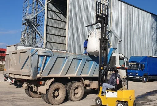 Бластиране на силози в мелница в Генерал Тошево