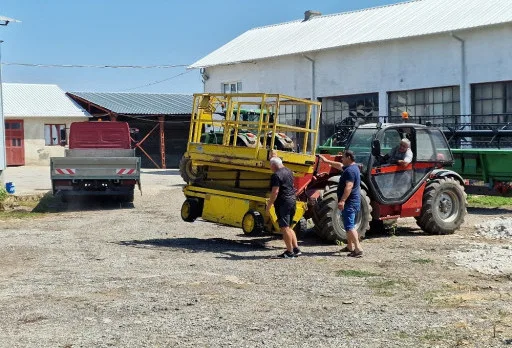 Строителство на складове за зърно в Генерал Тошево