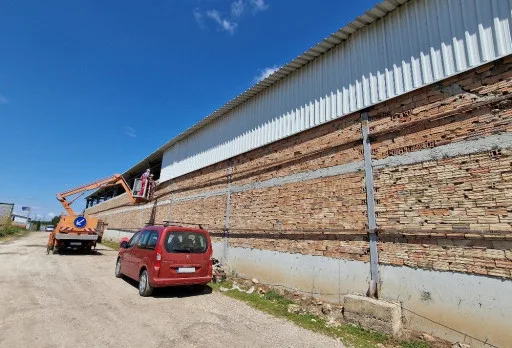 Строителство на складове за зърно в Генерал Тошево